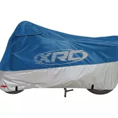 Plandeka do motocykli XRC Outdoor niebieski / srebrny rozmiar XL
