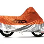 Plandeka do motocykla XRC Offroad / MX pomarańczowy / srebrny rozmiar L