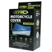 Plandeka do motocykli XRC Outdoor niebieski / srebrny rozmiar XL