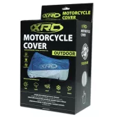 Plandeka do motocykli XRC Outdoor niebieski / srebrny rozmiar L