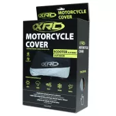 Plandeka do motocykli XRC Outdoor Scooter / Pitbike szary / srebrny rozmiar S