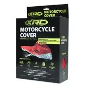 Plandeka do motocykla XRC Offroad / MX czerwona / srebrna rozmiar XL