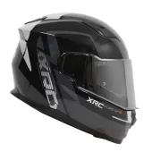 Kask motocyklowy XRC Pure GP 6 black/grey w rozmiarze