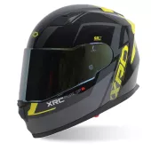 Kask motocyklowy XRC Pure GP 6 czarny/żółty fluo