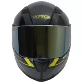 Kask motocyklowy XRC Pure GP 6 czarny/żółty fluo