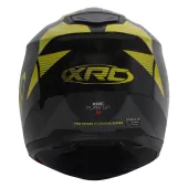 Kask motocyklowy XRC Pure GP 6 czarny/żółty fluo