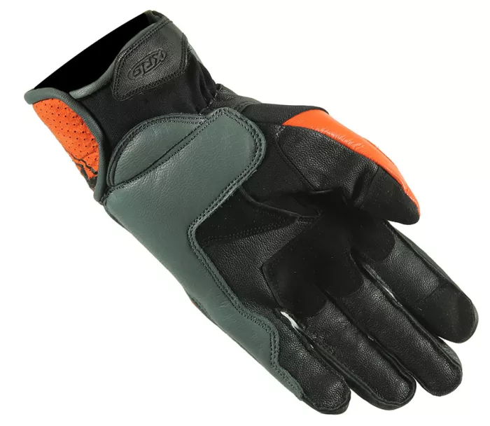 Rękawice motocyklowe XRC RUN 1/2 ORANGE / BLK / WHT rozmiar M