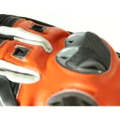 Rękawice motocyklowe XRC RUN 1/2 ORANGE / BLK / WHT rozmiar M