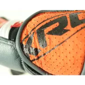 Rękawice motocyklowe XRC RUN 1/2 ORANGE / BLK / WHT rozmiar M