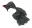 Damskie rękawice motocyklowe XRC RUN 1/2 BLK / WHT / PURPLE rozmiar M
