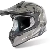 Kask motocrossowy XRC MX Tichi czarno-szary