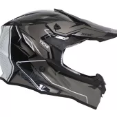 Kask motocrossowy XRC MX Tichi czarno-szary