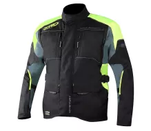Kurtka motocyklowa XRC Winkle WTP blk / szara / fluo rozmiar 9XL