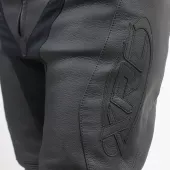 Skórzane spodnie XRC GLET men leather pants black