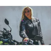 Damska kurtka motocyklowa XRC Haderg 2.0 czarno/szara/różowa