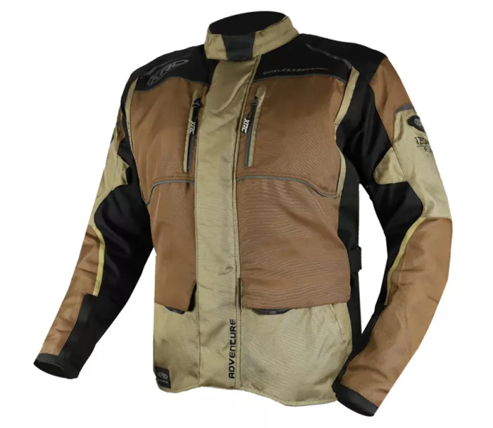 XRC Winkle 2.0 WTP men adventure jacket pale brown/black 3XL