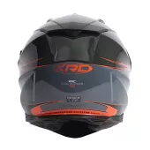 Kask motocyklowy XRC Dual Alpiner 3.0 ciemnoszary/czarny/pomarańczowy