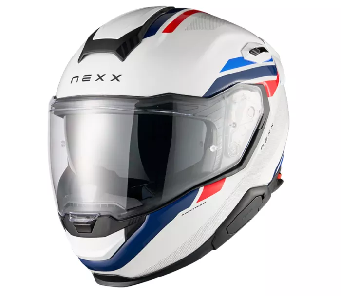 Integralny kask NEXX X.TR Quanta white/blue
