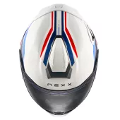Integralny kask NEXX X.TR Quanta white/blue