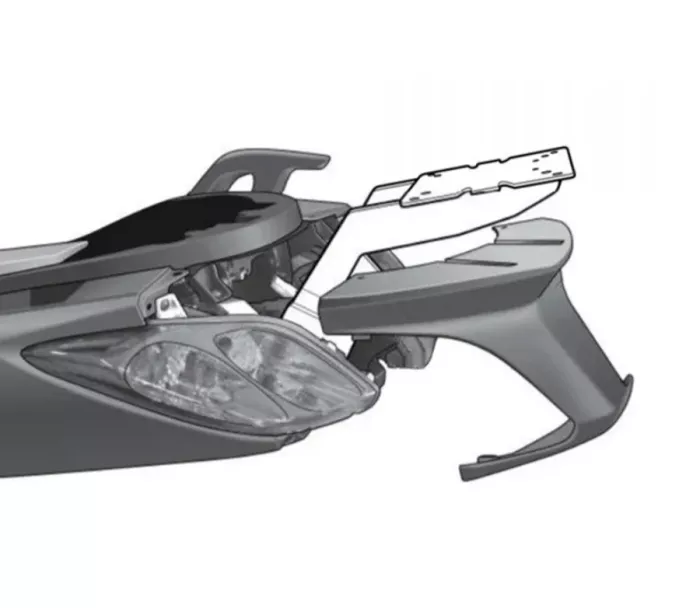 Shad Y0XM20ST KIT TOP YAMAHA X-MAX 125-250'10