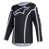 Koszulka motocrossowa dla dzieci Alpinestars Fluid Apex black/grey