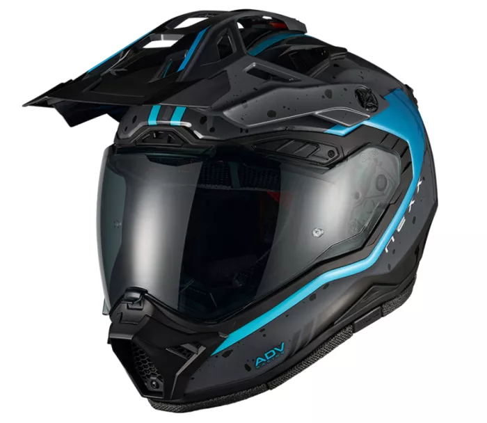 Kask motocyklowy NEXX X.RALLY Yuma grey/blue