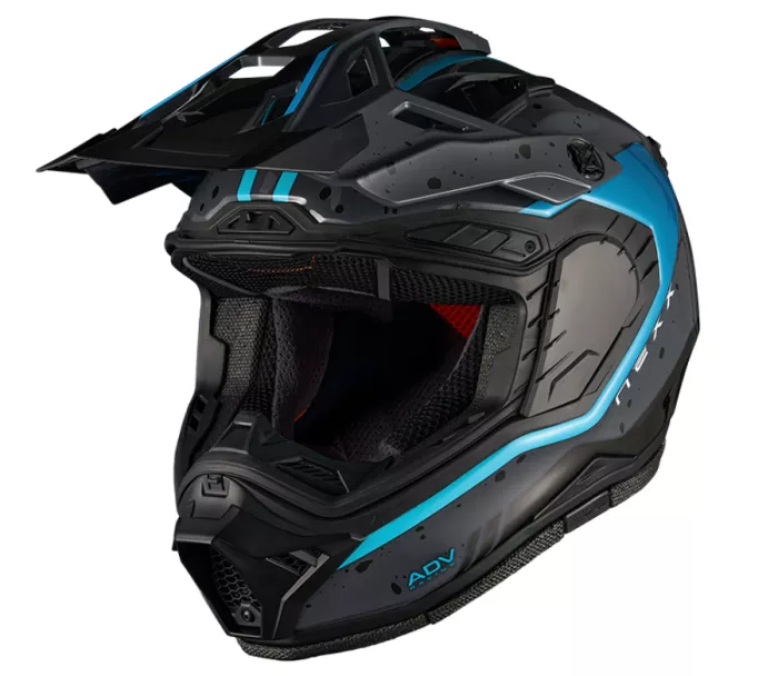 Kask motocyklowy NEXX X.RALLY Yuma grey/blue