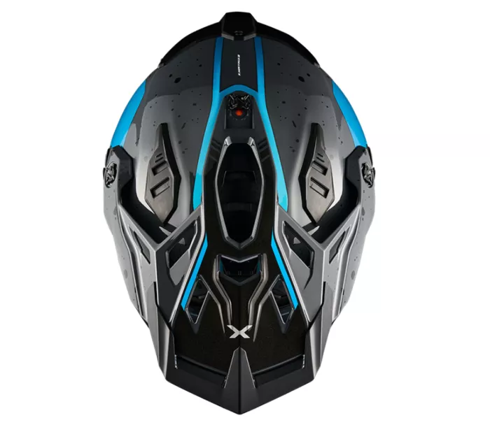 Kask motocyklowy NEXX X.RALLY Yuma grey/blue