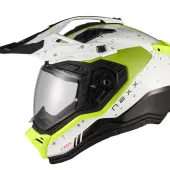 Kask motocyklowy NEXX X.RALLY Yuma white/neon
