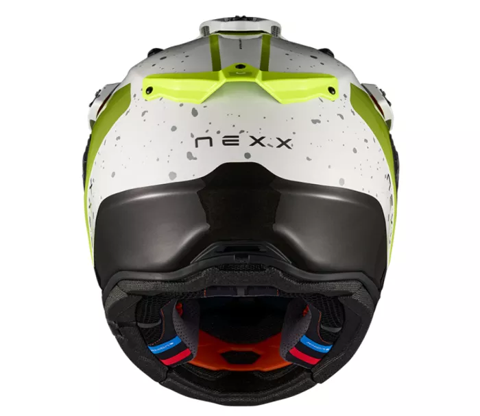 Kask motocyklowy NEXX X.RALLY Yuma white/neon