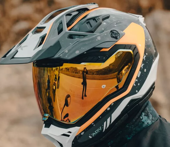 Adventure kask NEXX X.RALLY Yuma grey/orange