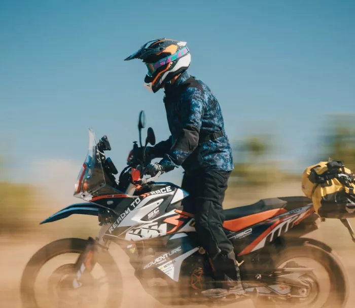 Adventure kask NEXX X.RALLY Yuma grey/orange