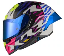 Kask motocyklowy NEXX X.R3R Ziger purple/blue