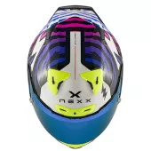 Kask motocyklowy NEXX X.R3R Ziger purple/blue
