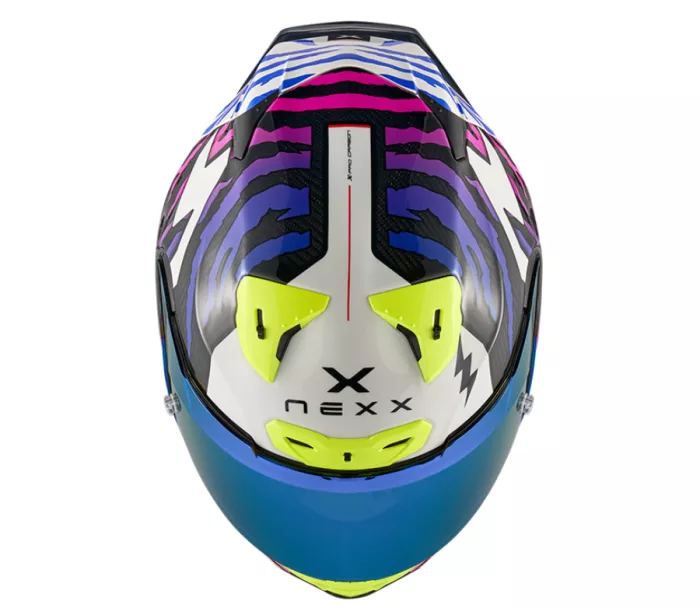 Kask motocyklowy NEXX X.R3R Ziger purple/blue