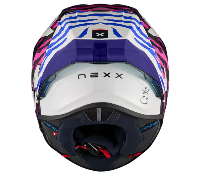 Kask motocyklowy NEXX X.R3R Ziger purple/blue